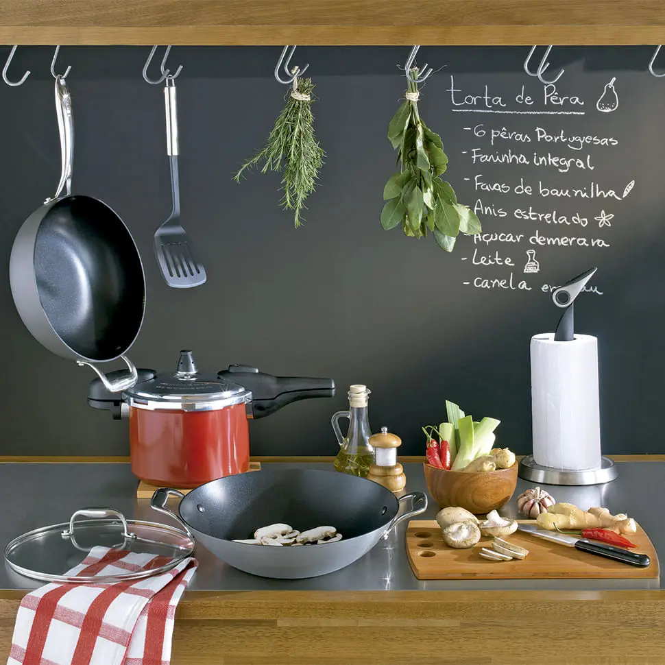 ESPÁTULA 35 CM ELLIP NYLON - PRETO/INOX - Foto 4