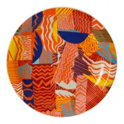 PRATO RASO VIBRA VERÃO - LARANJA/AÇAY - Foto 1