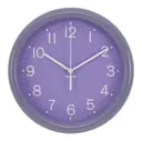 MOUSSE DE JABUTICABA/BRANCO - RELÓGIO DE PAREDE HOURS 23 CM