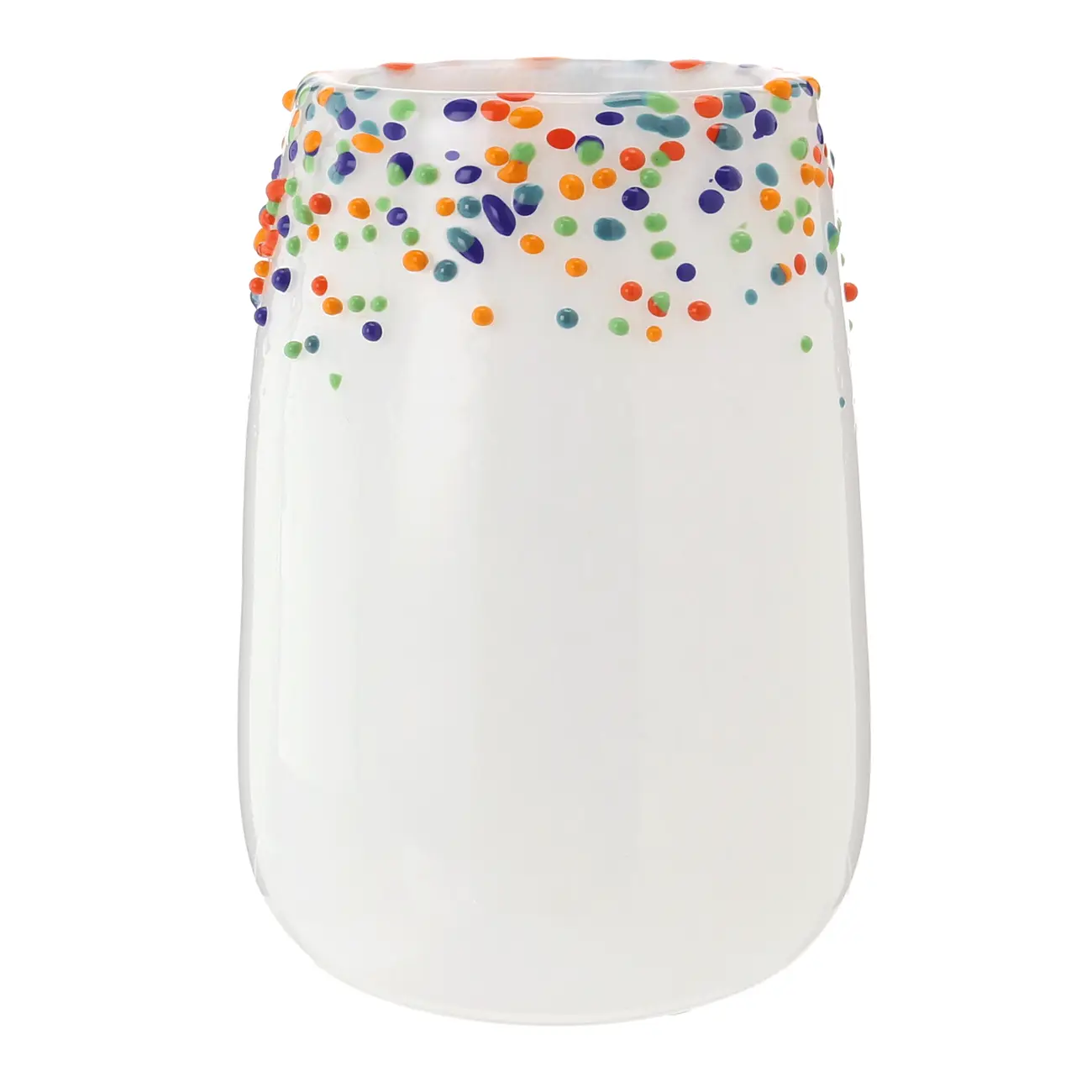 VASO 18 CM FESTIVO - BRANCO/MULTICOR - Foto 3