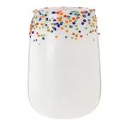 VASO 18 CM FESTIVO - BRANCO/MULTICOR - Foto 3