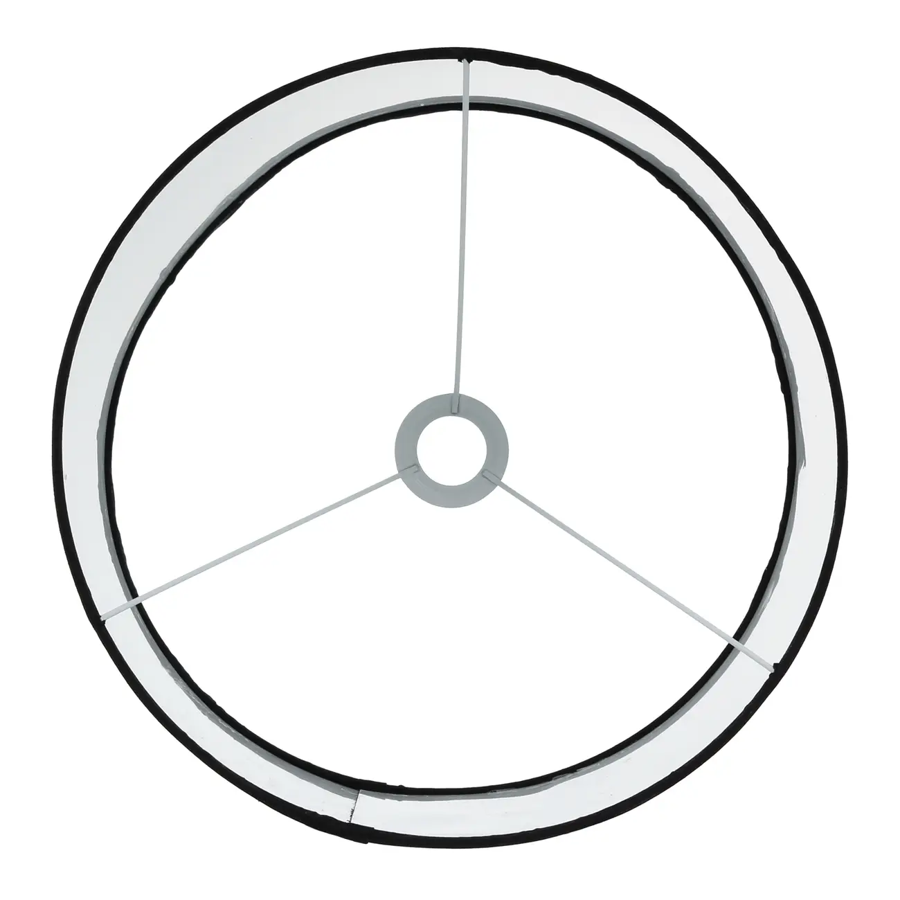 CÚPULA H LUZ 25 CM X 35 CM - PRETO - Foto 3