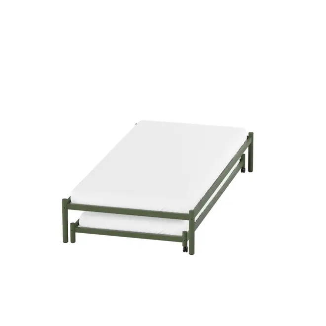 CAMA DE SOLTEIRO 88 C/CAMA INF 78 FLAT - MUSGO/MUSGO - Foto 8