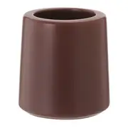 ESCOVA DE BANHEIRO DOUX - RUBY MOCHA/CROMADO - Foto 4