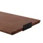 PRATELEIRA PARA ESTANTE TV LIBRERIA - NOZES/PRETO - Foto 7