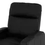 POLTRONA RECLINÁVEL ELÉTRICA BIVOLT DESTRESS - COURO PRETO - Foto 8