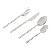 FAQUEIRO 24 PEÇAS PARA 6 PESSOAS TAQUARA STEEL LUXY - INOX - Foto 2