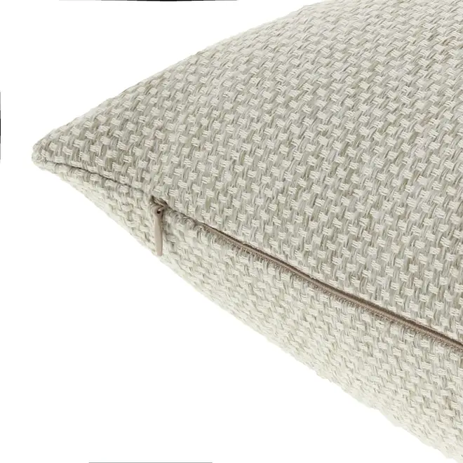 ALMOFADA 30 CM X 50 CM PARZELLE - NATURAL/SÁLVIA - Foto 2