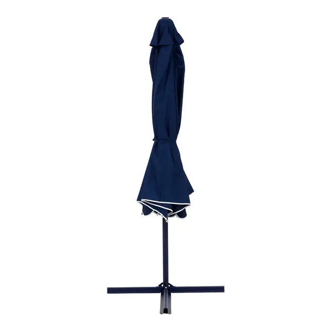 OMBRELONE LATERAL REDONDO 3 M ASIDE - AZUL ESCURO/AZUL ESCURO - Foto 4