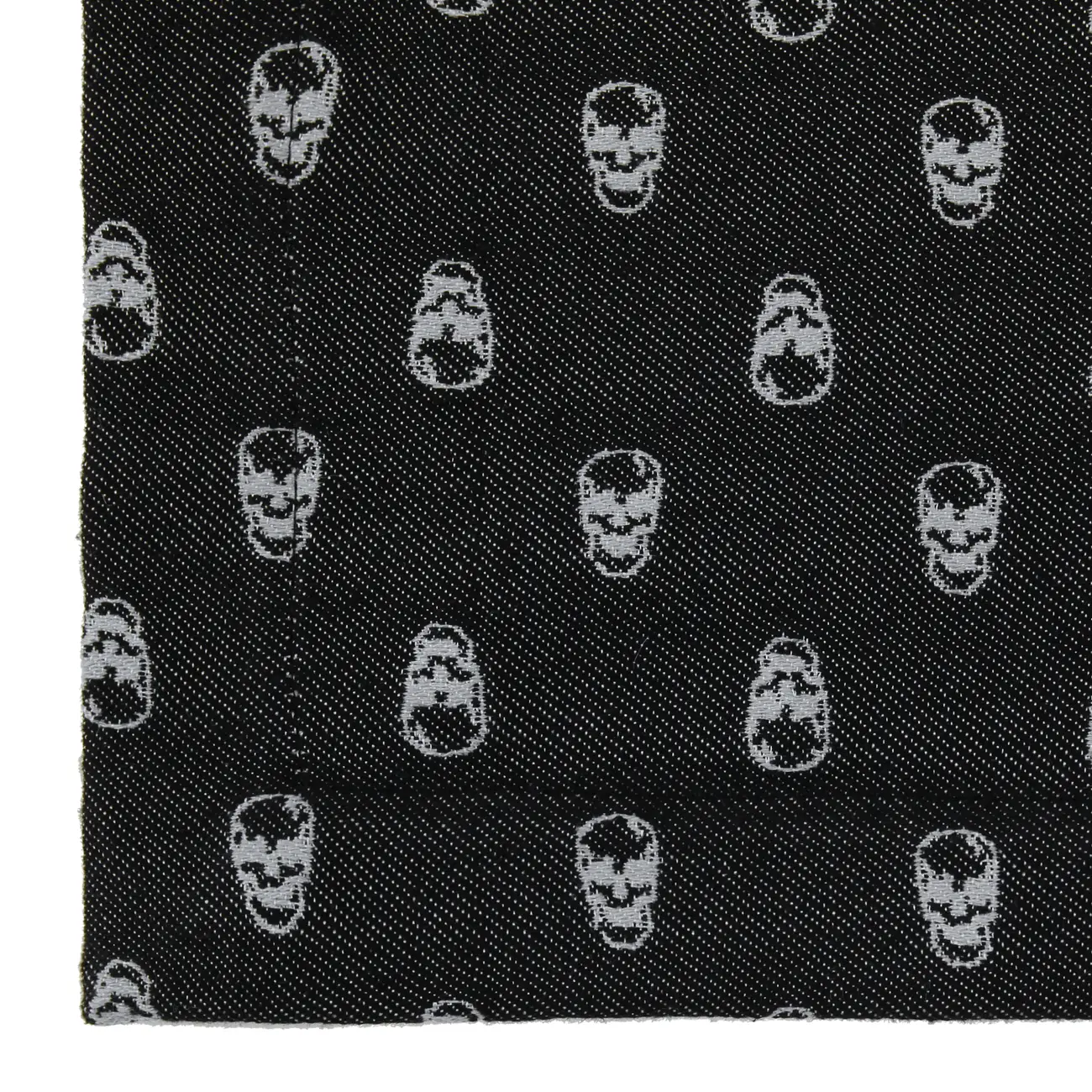 LUGAR AMERICANO 45 CM X 35 CM CAVEIRA - PRETO/BRANCO - Foto 4