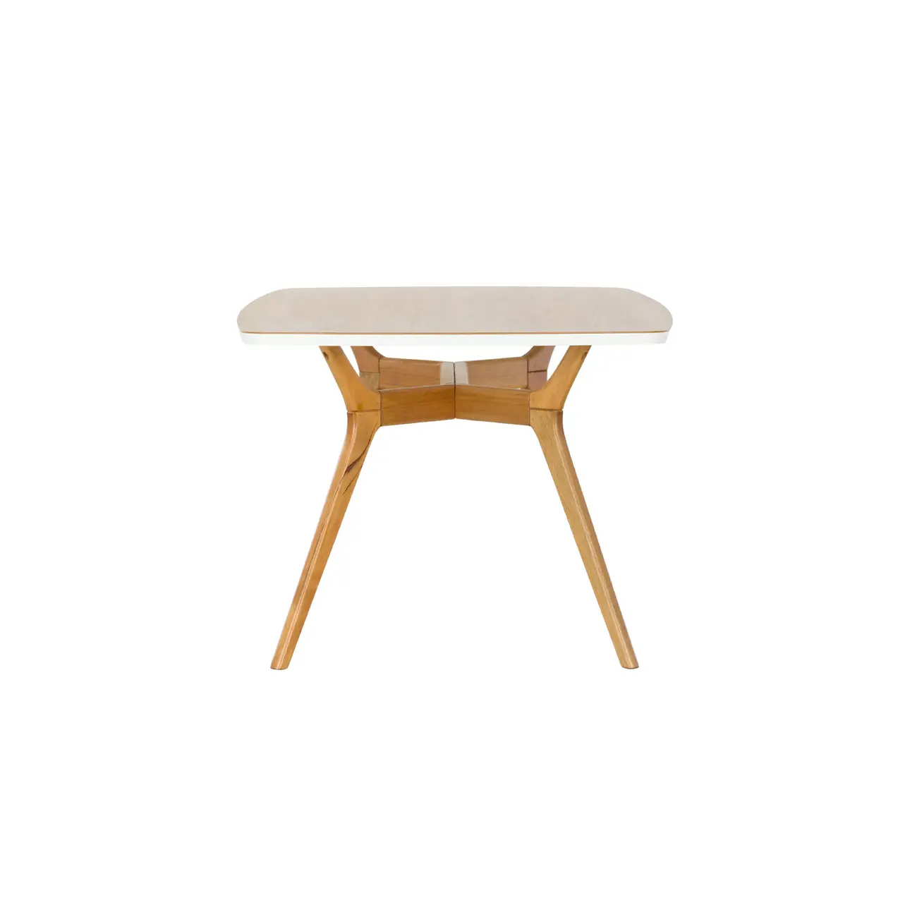 MESA DE JANTAR 1,80 M X 1 M ORGANIC - FREIJÓ/BRANCO - Foto 2