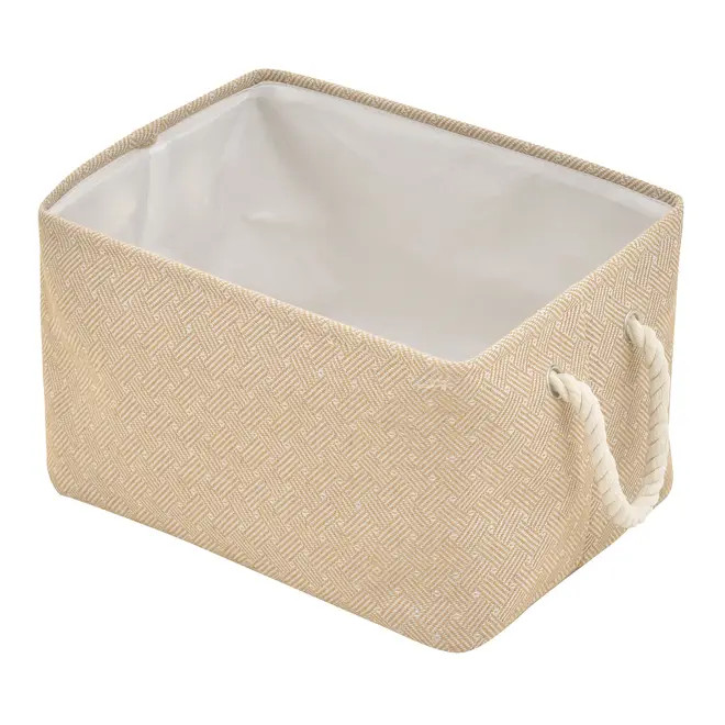 CESTO 25 CM X 30 CM X 40 CM TRAIRI - NATURAL/OFF WHITE - Foto 4