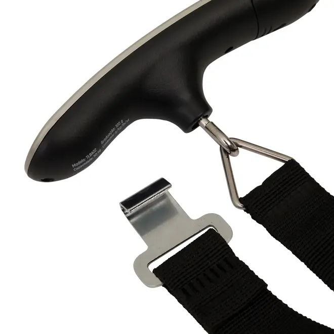 BALANÇA DIGITAL DE MÃO TECH PLUS - INOX/PRETO - Foto 2