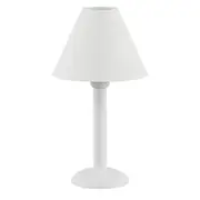 LUMINÁRIA DE MESA PÊRA - BRANCO/BRANCO - Foto 1