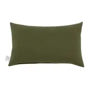 ALMOFADA 50 CM X 30 CM DRESSAGE - TANINO/LODEN GREEN - Foto 3