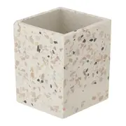 ORGANIZADOR DE BANCADA 8 CM X 8 CM TERRAZZO - BRANCO/KONKRET - Foto 3
