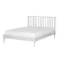 BRANCO - CAMA DE CASAL 1,38 M SKAND