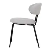 CADEIRA DISCUS - PRETO/CINZA - Foto 3