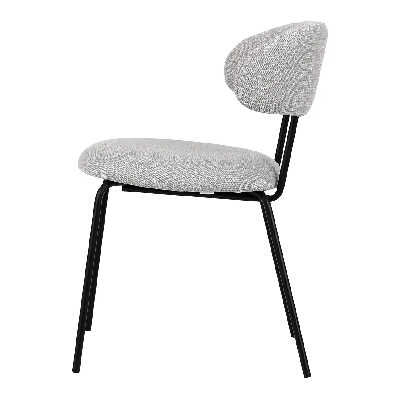 CADEIRA DISCUS - PRETO/CINZA - Foto 3
