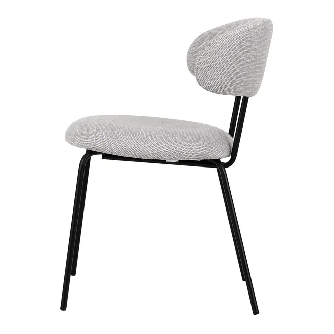 CADEIRA DISCUS - PRETO/CINZA - Foto 3