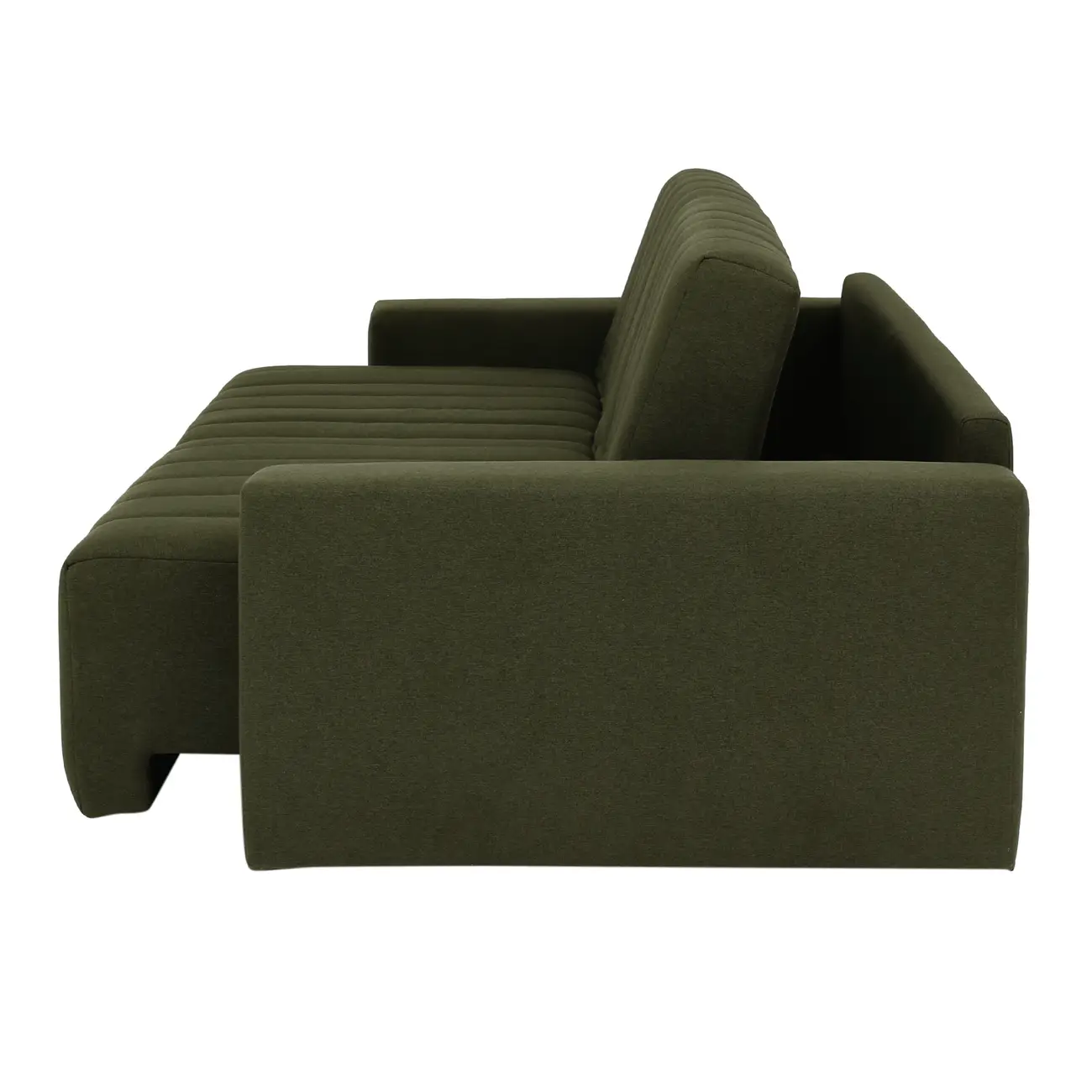 SOFÁ-CAMA RETRÁTIL E RECLINÁVEL 3 LUGARES SNOOZE - MUSGO - Foto 6