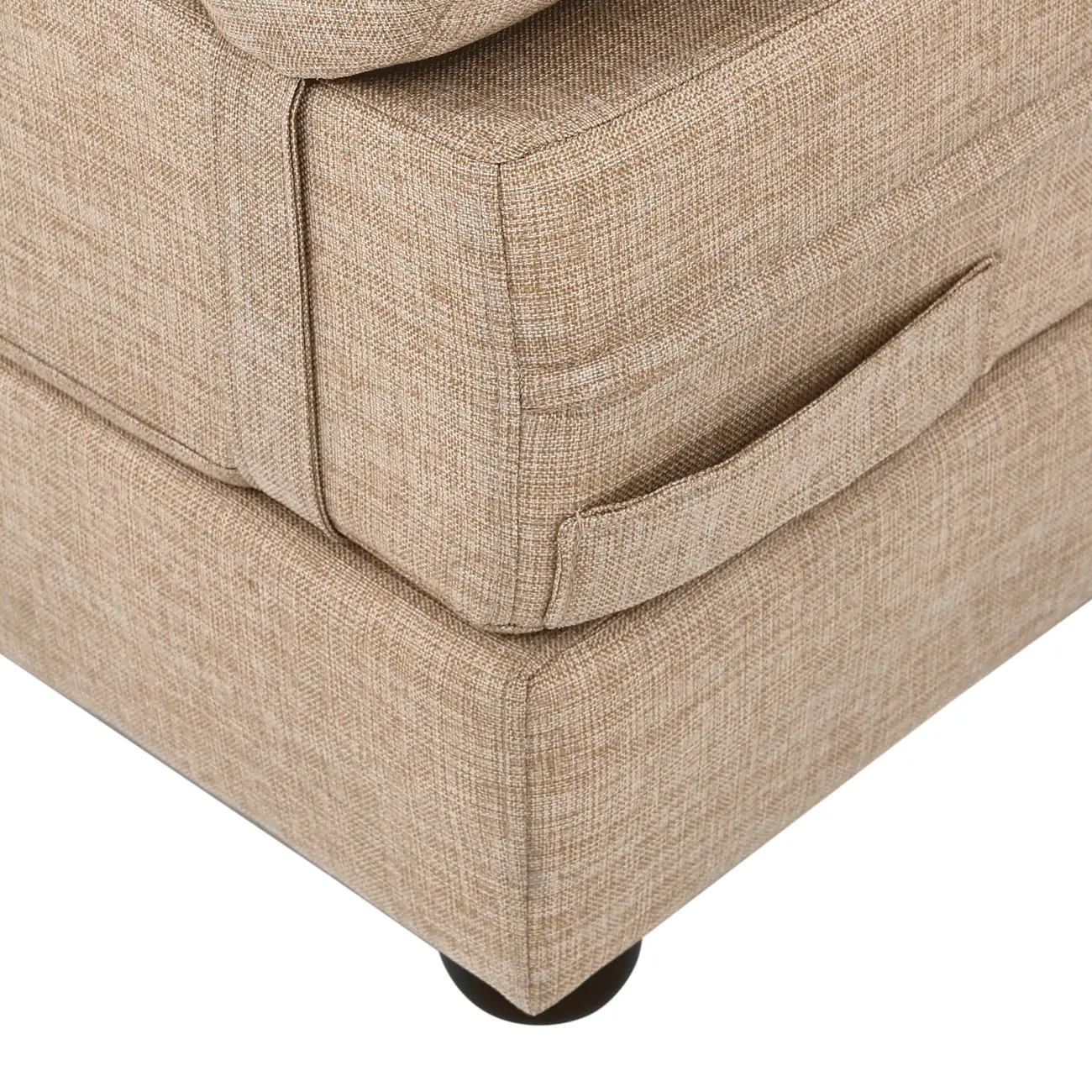 SOFÁ-CAMA 2 LUGARES STACK - BEGE/MESCLA - Foto 12