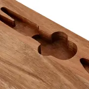 KIT UTENSÍLIOS PARA QUEIJO ACÁCIA FORJ - ACÁCIA/PRETO - Foto 10