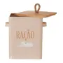 POTE PARA RAÇÃO PAWS EAT - OFF WHITE/BAMBU - Foto 8