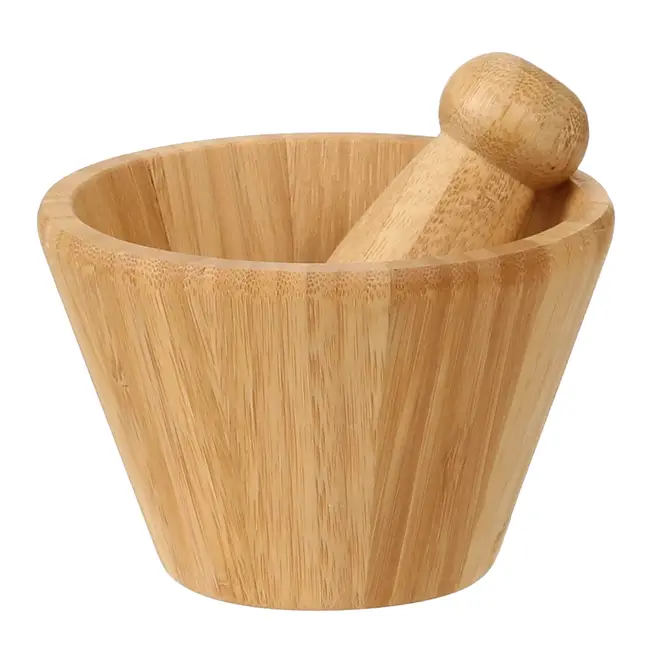 PILÃO COM SOCADOR BAMBOO - BAMBU - Foto 1