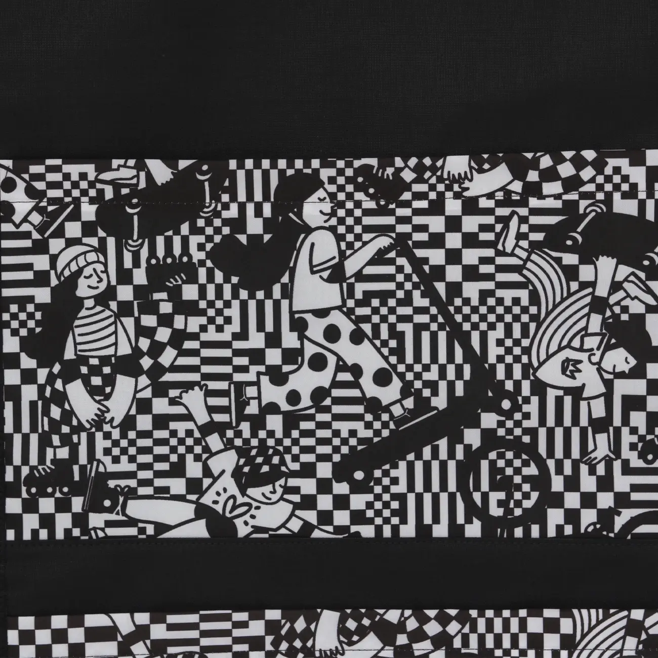 ORGANZADOR DE PAREDE OLLIE - PRETO/BRANCO - Foto 4