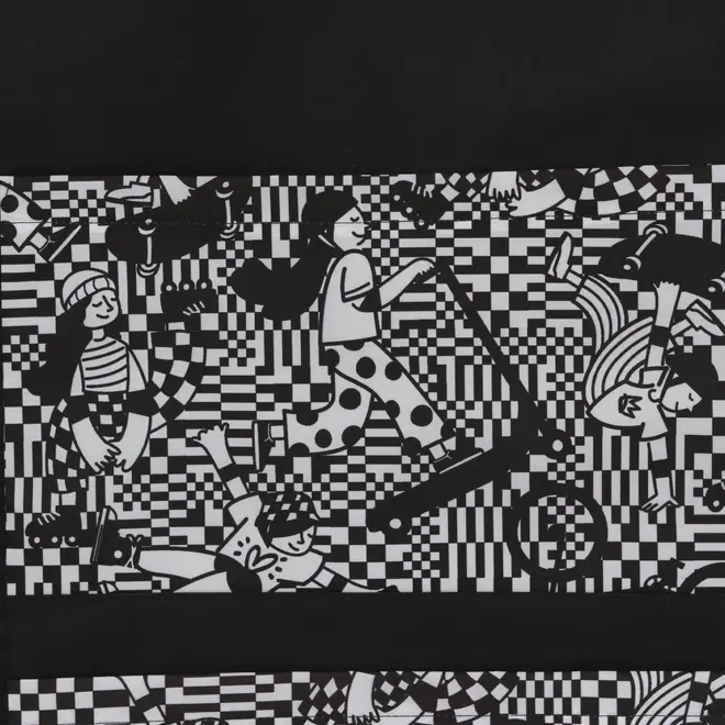ORGANZADOR DE PAREDE OLLIE - PRETO/BRANCO - Foto 4