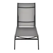 CHAISE LONGUE DUNAS - PRETO/PRETO - Foto 4