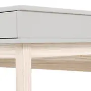 ESCRIVANINHA 2 GAVETAS 1,20 M X 50 CM SNAB - NATURAL WASHED/FLANDRES - Foto 8
