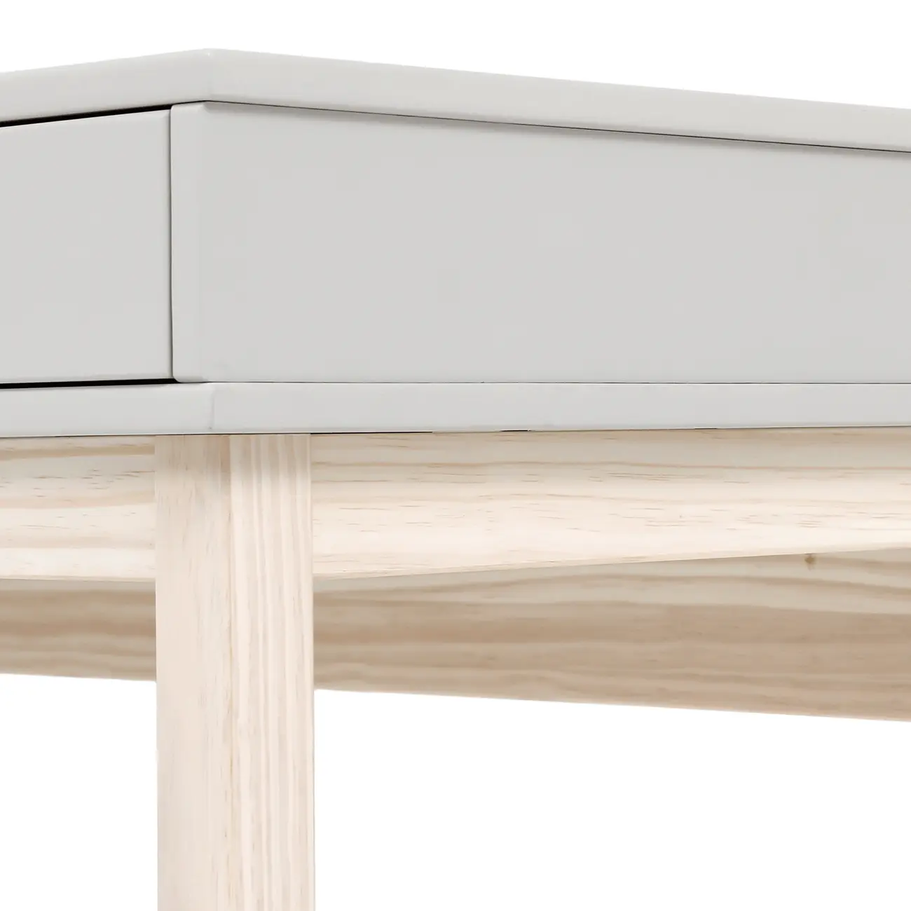 ESCRIVANINHA 2 GAVETAS 1,20 M X 50 CM SNAB - NATURAL WASHED/FLANDRES - Foto 8
