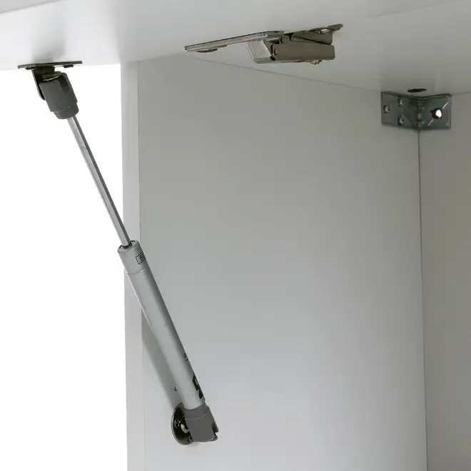 ARMÁRIO DE COZINHA AÉREO 80 CM 1 PORTA BASCULANTE PRÁTICA - BRANCO - Foto 6