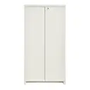 BRANCO - ARMÁRIO PARA ESCRITÓRIO ALTO 2 PORTAS FIND