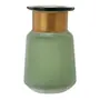 VASO 20 CM HYDE - LODEN GREEN/OURO VELHO - Foto 1