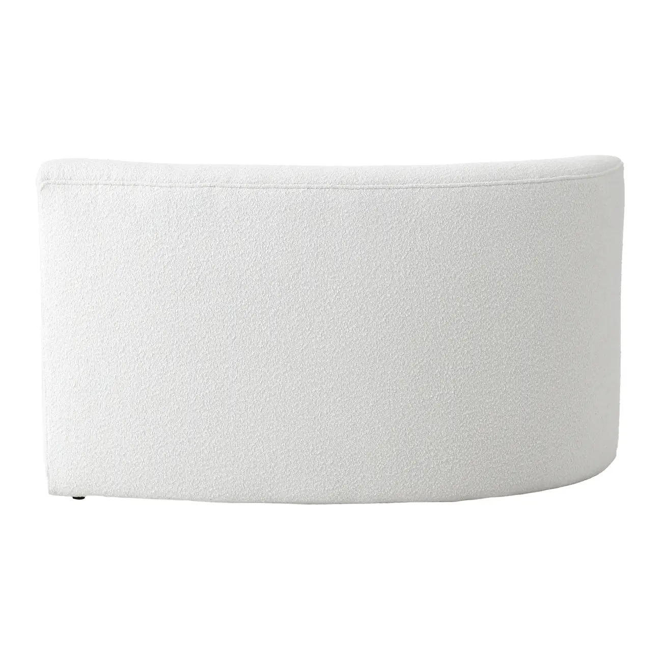 MÓDULO SOFÁ 1 LUGAR DIREITO ÔNDULO - BOUCLÉ BRANCO - Foto 6