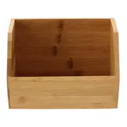 ORGANIZADOR EMPILHÁVEL 17 CM X 15 CM BAMBOO - BAMBU - Foto 3