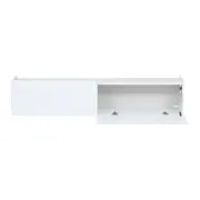 RACK SUSPENSO 2 PORTAS BASCULANTE 1,63 M X 28 CM FIT IN - BRANCO - Foto 2
