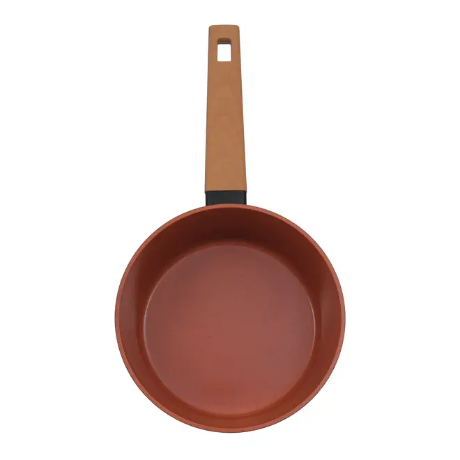 PANELA INDUÇÃO 21 CM NORMA - TERRACOTA/PRETO - Foto 7