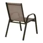 CADEIRA COM BRAÇOS SUN - CAFÉ/CAMELO - Foto 4
