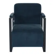 POLTRONA ESQUADRO - PRETO/VERDE ESCARAVELHO - Foto 1