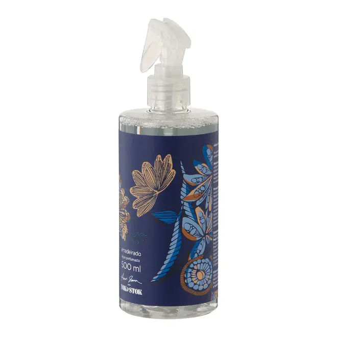 ÁGUA PERFUMADA AMADEIRADO 500 ML MAR E TERRA - INCOLOR/AZUL - Foto 3