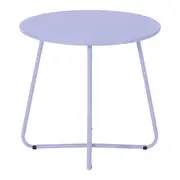 MESA LATERAL REDONDA 55 CM SQUIRE - MOUSSE DE JABUTICABA - Foto 1