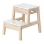 NATURAL WASHED/BRANCO - BANCO ESCADA PALETBOX