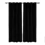 PRETO - CORTINA BLACKOUT 70% 2 PEÇAS 1,40 M X 2,40 M MELIÁ