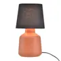 LUMINÁRIA DE MESA KERAMIK C/CUP B - TERRACOTA/PRETO - Foto 2