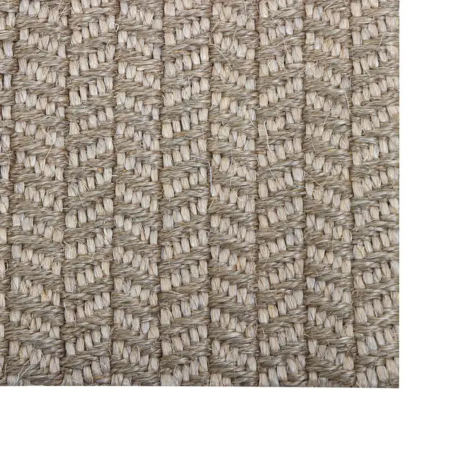 CAPACHO 40 CM X 60 CM CORURIPE - FIBRA CLARA/ CINZA - Foto 2