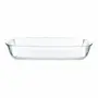 TRAVESSA REFRATRÁRIA COM TAMPA 39 CM X 24 CM DOLIA GLASS - INCOLOR/CAMELO - Foto 4